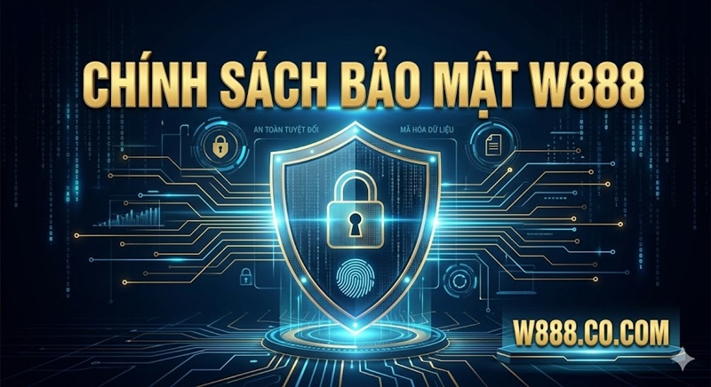Chính Sách Bảo Mật W888: Cam Kết An Toàn & Bảo Vệ Dữ Liệu Chính sách bảo mật thông tin và mã hóa dữ liệu an toàn tuyệt đối tại W888.