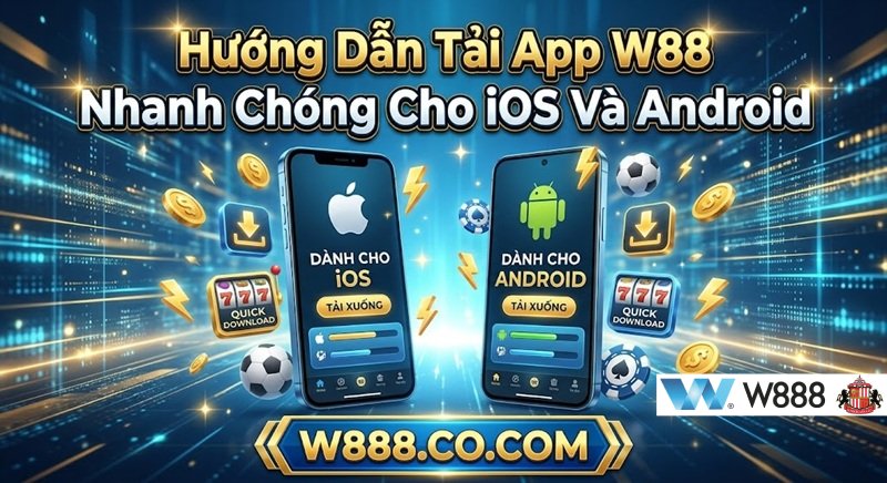 Hướng Dẫn Tải App W88 (W88 Lite) Cho iOS & Android Chi Tiết Nhất Hướng dẫn tải app W88 nhanh chóng cho điện thoại iOS và Android tại website W888.Co.Com
