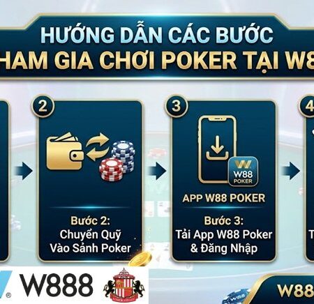 Khám Phá Poker W88: Hướng Dẫn Tải App & Cách Chơi Chuyên Nghiệp