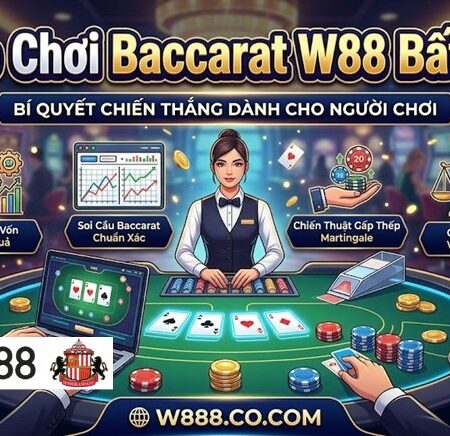 Mẹo Chơi Baccarat W88: Bí Quyết Đánh Bại Nhà Cái Từ Cao Thủ