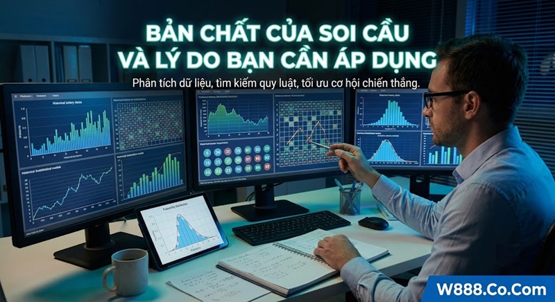 Bản chất của soi cầu hiệu quả và lý do nên áp dụng khi chơi cá cược tại W888