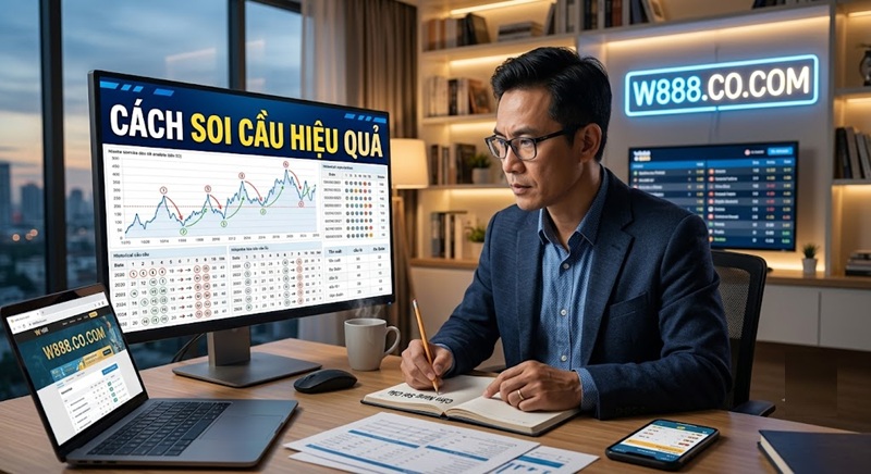 Chuyên gia hướng dẫn cách soi cầu hiệu quả, bắt cầu bất bại tại nhà cái W888