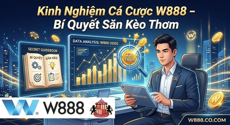 Kèo Thơm Là Gì? Cẩm Nang Nhận Diện Và Săn Kèo Chuẩn Xác Kinh nghiệm cá cược W888 và bí quyết săn kèo thơm bất bại qua Link W888 chính thức.