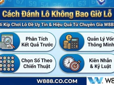 Cách Đánh Lô Không Bao Giờ Lỗ: Bí Quyết Từ Chuyên Gia W888